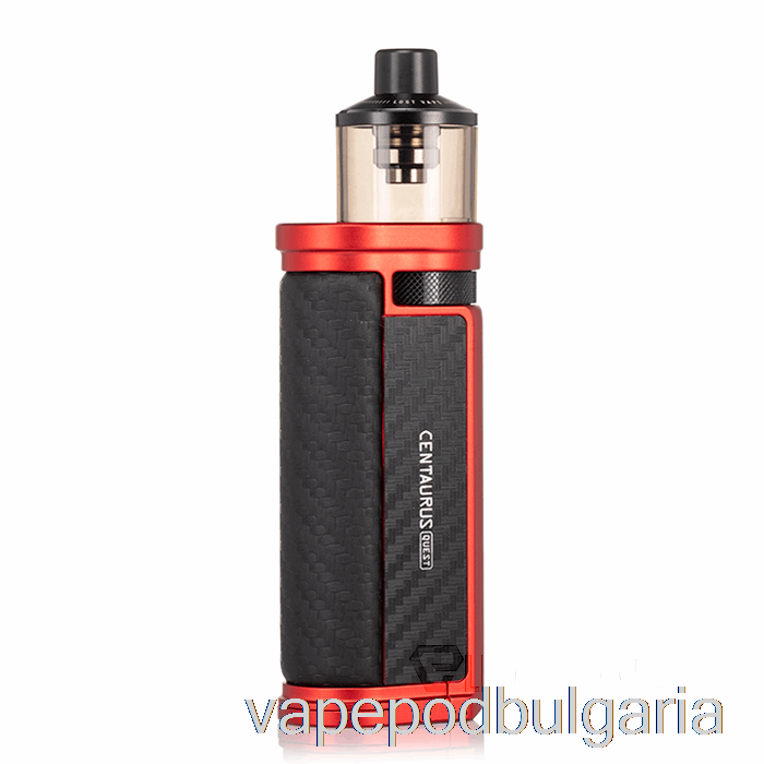 Vape Течности Lost Vape Centaurus Q80 Pod Mod Kit Matte Red Carbon Fiber